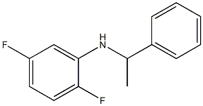 2,5-difluoro-N-(1-phenylethyl)aniline Structure