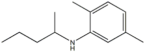 2,5-dimethyl-N-(pentan-2-yl)aniline 구조식 이미지