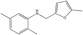 2,5-dimethyl-N-[(5-methylfuran-2-yl)methyl]aniline Structure