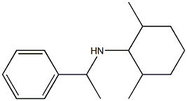 2,6-dimethyl-N-(1-phenylethyl)cyclohexan-1-amine Structure