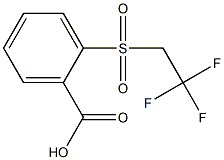 2-[(2,2,2-trifluoroethyl)sulfonyl]benzoic acid Structure