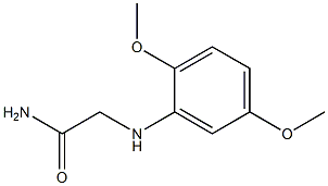 2-[(2,5-dimethoxyphenyl)amino]acetamide Structure