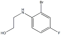 2-[(2-bromo-4-fluorophenyl)amino]ethan-1-ol 구조식 이미지