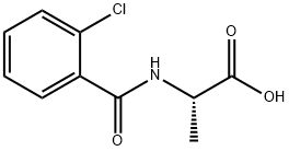 2-[(2-chlorophenyl)formamido]propanoic acid Structure