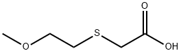2-[(2-methoxyethyl)sulfanyl]acetic acid 구조식 이미지