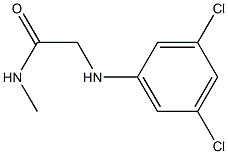 2-[(3,5-dichlorophenyl)amino]-N-methylacetamide 구조식 이미지