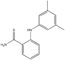 2-[(3,5-dimethylphenyl)amino]benzene-1-carbothioamide Structure