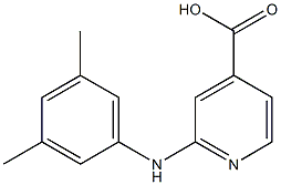 2-[(3,5-dimethylphenyl)amino]pyridine-4-carboxylic acid Structure