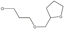 2-[(3-chloropropoxy)methyl]tetrahydrofuran Structure