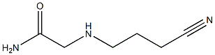 2-[(3-cyanopropyl)amino]acetamide Structure