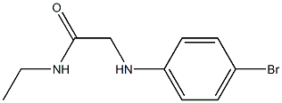 2-[(4-bromophenyl)amino]-N-ethylacetamide 구조식 이미지