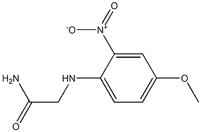 2-[(4-methoxy-2-nitrophenyl)amino]acetamide Structure