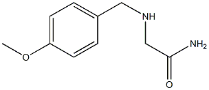 2-[(4-methoxybenzyl)amino]acetamide 구조식 이미지