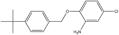 2-[(4-tert-butylphenyl)methoxy]-5-chloroaniline 구조식 이미지