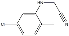 2-[(5-chloro-2-methylphenyl)amino]acetonitrile Structure
