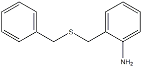 2-[(benzylsulfanyl)methyl]aniline Structure