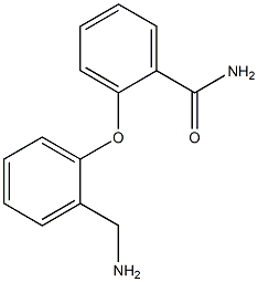 2-[2-(aminomethyl)phenoxy]benzamide Structure