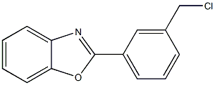 2-[3-(chloromethyl)phenyl]-1,3-benzoxazole Structure