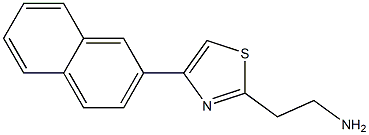 2-[4-(2-naphthyl)-1,3-thiazol-2-yl]ethanamine Structure