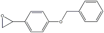 2-[4-(benzyloxy)phenyl]oxirane 구조식 이미지