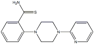 2-[4-(pyridin-2-yl)piperazin-1-yl]benzene-1-carbothioamide Structure