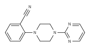 2-[4-(pyrimidin-2-yl)piperazin-1-yl]benzonitrile Structure