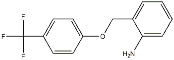 2-[4-(trifluoromethyl)phenoxymethyl]aniline 구조식 이미지