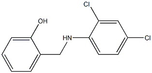2-{[(2,4-dichlorophenyl)amino]methyl}phenol Structure