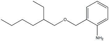 2-{[(2-ethylhexyl)oxy]methyl}aniline 구조식 이미지