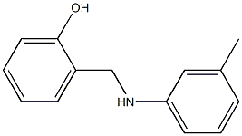 2-{[(3-methylphenyl)amino]methyl}phenol Structure