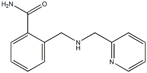 2-{[(pyridin-2-ylmethyl)amino]methyl}benzamide Structure