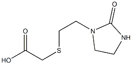 2-{[2-(2-oxoimidazolidin-1-yl)ethyl]sulfanyl}acetic acid 구조식 이미지