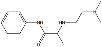 2-{[2-(dimethylamino)ethyl]amino}-N-phenylpropanamide Structure