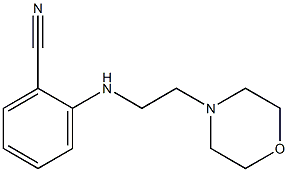 2-{[2-(morpholin-4-yl)ethyl]amino}benzonitrile 구조식 이미지