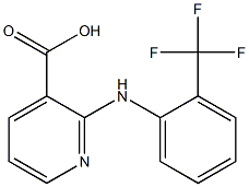 2-{[2-(trifluoromethyl)phenyl]amino}pyridine-3-carboxylic acid Structure