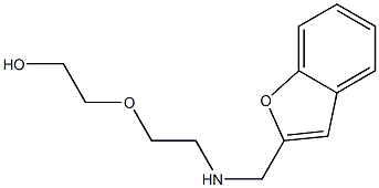 2-{2-[(1-benzofuran-2-ylmethyl)amino]ethoxy}ethan-1-ol Structure