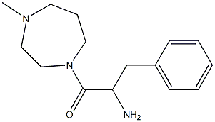 2-amino-1-(4-methyl-1,4-diazepan-1-yl)-3-phenylpropan-1-one 구조식 이미지