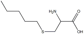 2-amino-3-(pentylthio)propanoic acid Structure