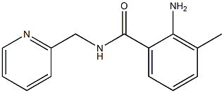 2-amino-3-methyl-N-(pyridin-2-ylmethyl)benzamide 구조식 이미지