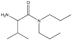 2-amino-3-methyl-N,N-dipropylbutanamide 구조식 이미지