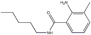 2-amino-3-methyl-N-pentylbenzamide 구조식 이미지