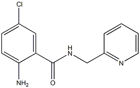 2-amino-5-chloro-N-(pyridin-2-ylmethyl)benzamide 구조식 이미지