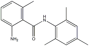 2-amino-6-methyl-N-(2,4,6-trimethylphenyl)benzamide Structure