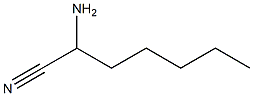 2-aminoheptanenitrile Structure