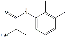 2-amino-N-(2,3-dimethylphenyl)propanamide Structure