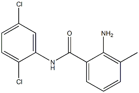 2-amino-N-(2,5-dichlorophenyl)-3-methylbenzamide 구조식 이미지