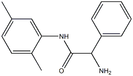 2-amino-N-(2,5-dimethylphenyl)-2-phenylacetamide Structure