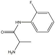 2-amino-N-(2-fluorophenyl)propanamide 구조식 이미지