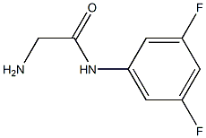 2-amino-N-(3,5-difluorophenyl)acetamide 구조식 이미지