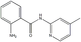 2-amino-N-(4-methylpyridin-2-yl)benzamide 구조식 이미지